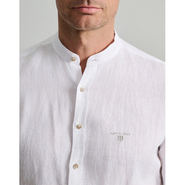 Product NAVY&GREEN MAO COMFORT FIT SHIRT base image