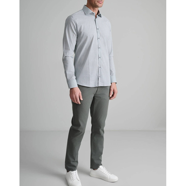 Product NAVY&GREEN FIT LINE SHIRT base image