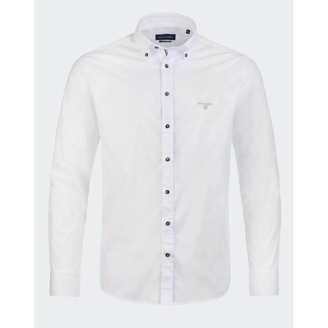 Product NAVY&GREEN ΠΟΥΚΑΜΙΣΟ COMFORT FIT base image
