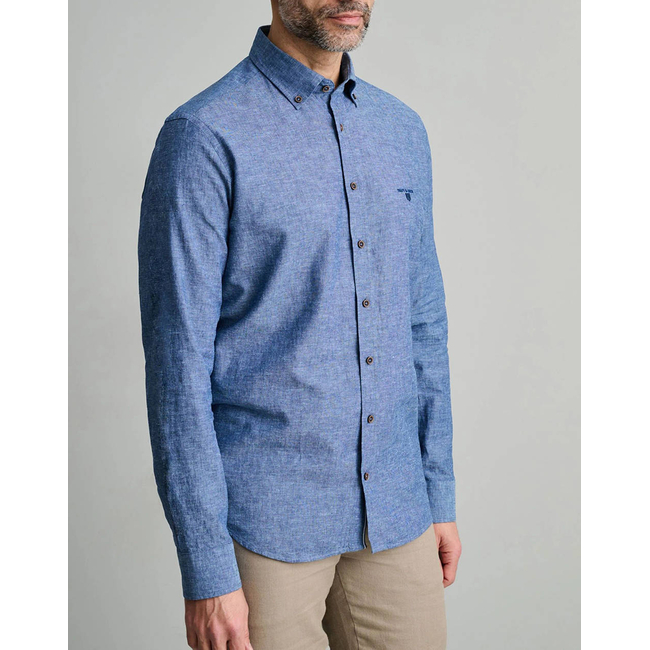 Product NAVY&GREEN COMFORT FIT SHIRT base image