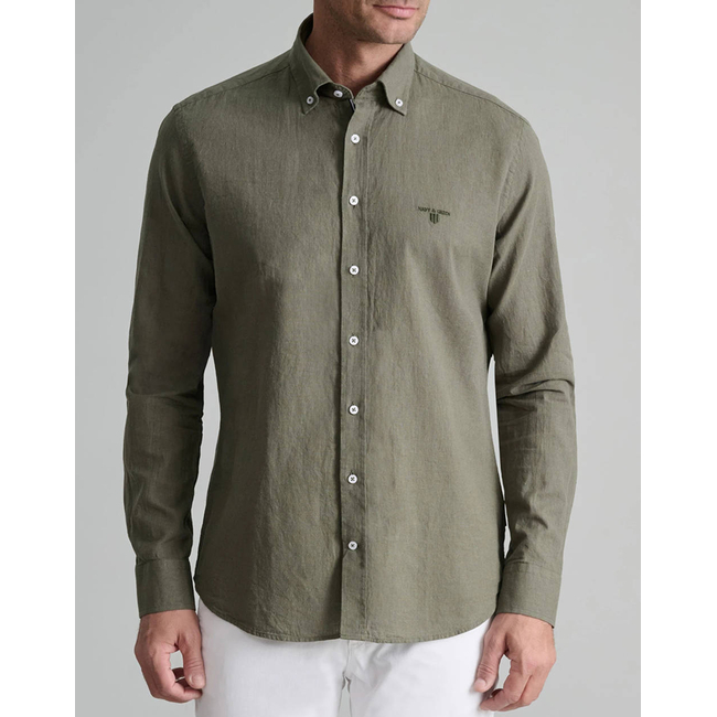 Product NAVY&GREEN ΠΟΥΚΑΜΙΣΟ COMFORT FIT base image