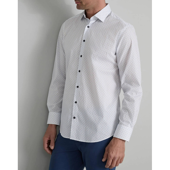 Product NAVY&GREEN FIT LINE SHIRT base image