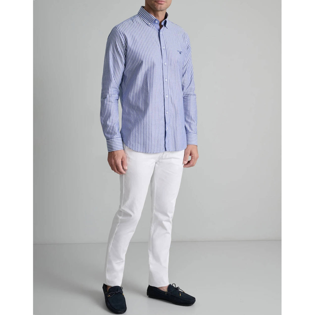Product NAVY&GREEN COMFORT FIT SHIRT base image