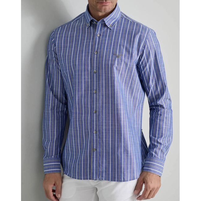 Product NAVY&GREEN COMFORT FIT SHIRT base image