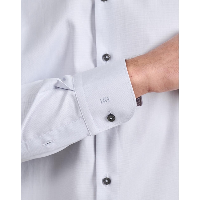 Product NAVY&GREEN FIT LINE SHIRT base image