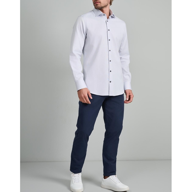 Product NAVY&GREEN FIT LINE SHIRT base image
