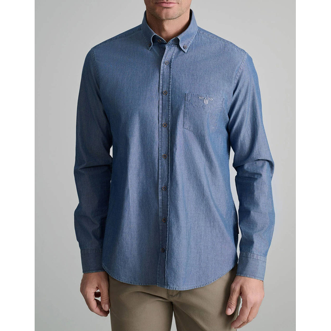 Product NAVY&GREEN COMFORT FIT SHIRT base image