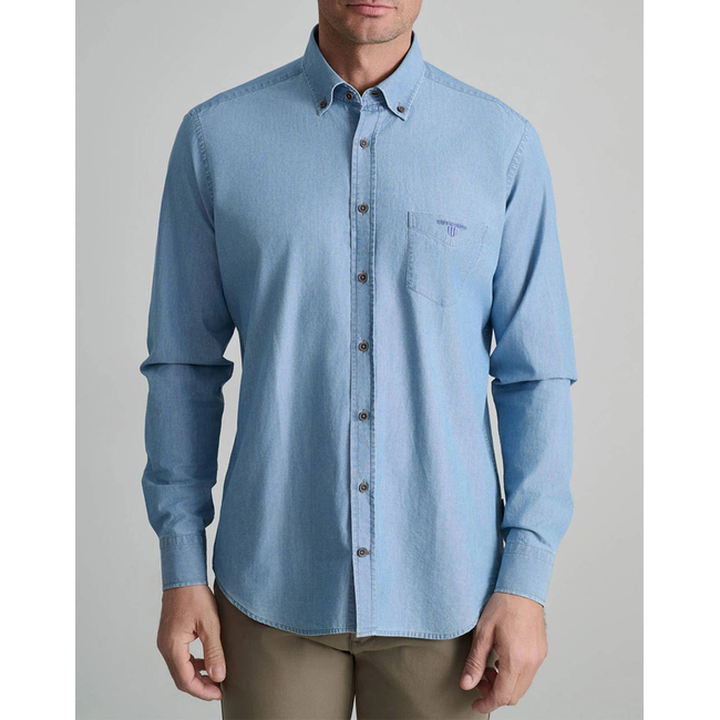Product NAVY&GREEN COMFORT FIT SHIRT base image