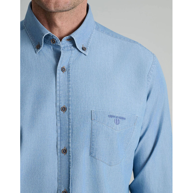 Product NAVY&GREEN COMFORT FIT SHIRT base image