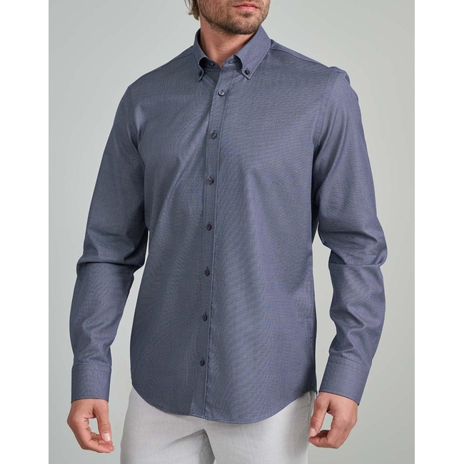 Product NAVY&GREEN COMFORT FIT SHIRT base image