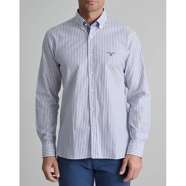 Product NAVY&GREEN COMFORT FIT SHIRT base image