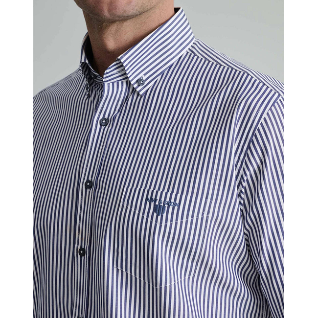 Product NAVY&GREEN COMFORT FIT SHIRT base image
