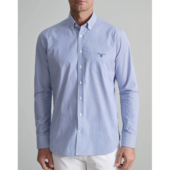 Product NAVY&GREEN COMFORT FIT SHIRT base image