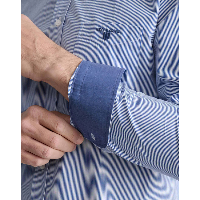 Product NAVY&GREEN COMFORT FIT SHIRT base image