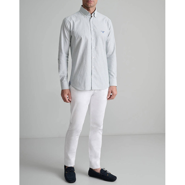 Product NAVY&GREEN COMFORT FIT SHIRT base image
