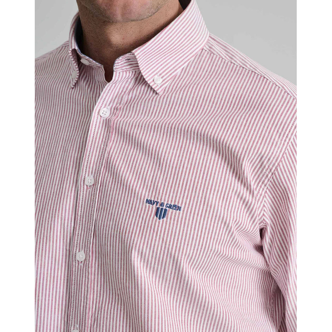 Product NAVY&GREEN ΠΟΥΚΑΜΙΣΟ COMFORT FIT base image