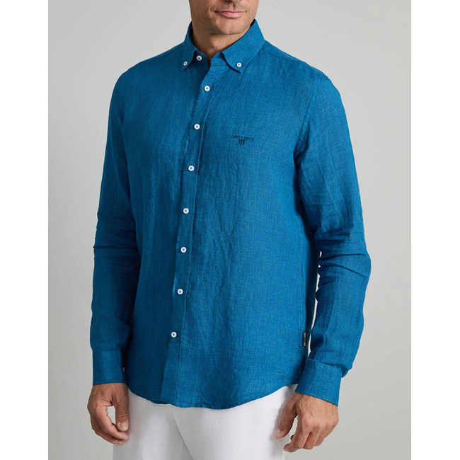 Product NAVY&GREEN COMFORT FIT SHIRT base image