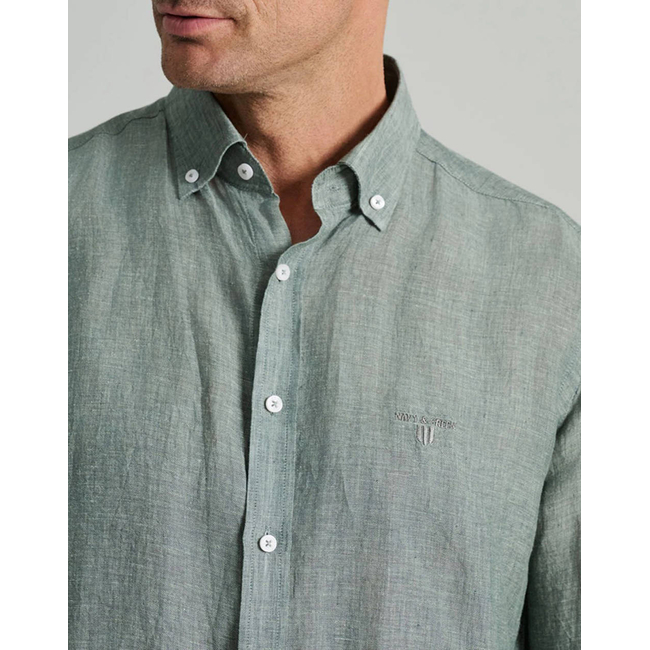 Product NAVY&GREEN COMFORT FIT SHIRT base image