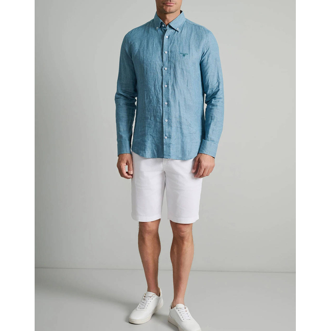 Product NAVY&GREEN COMFORT FIT SHIRT base image