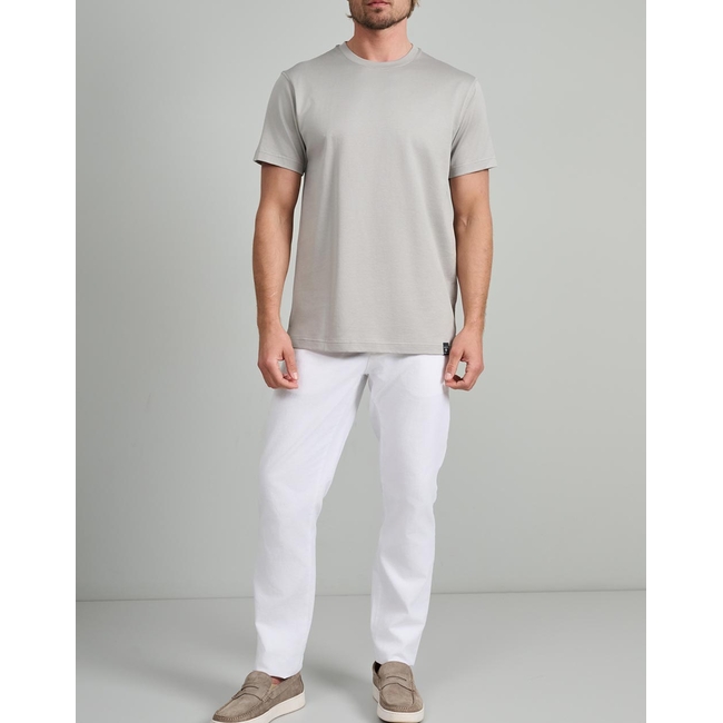 Product NAVY&GREEN V-NECK T-SHIRT base image