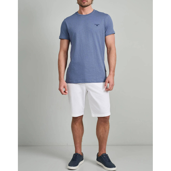 Product NAVY&GREEN ΜΠΛΟΥΖΑ ΛΑΙΜΟΚΟΨΗ base image