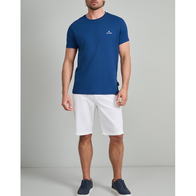 Product NAVY&GREEN V-NECK T-SHIRT base image