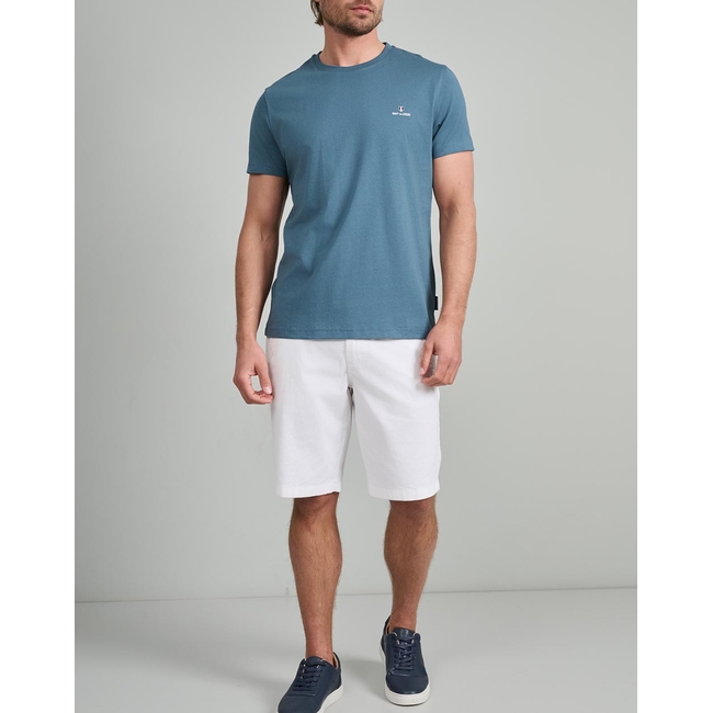 Product NAVY&GREEN ΜΠΛΟΥΖΑ ΛΑΙΜΟΚΟΨΗ base image