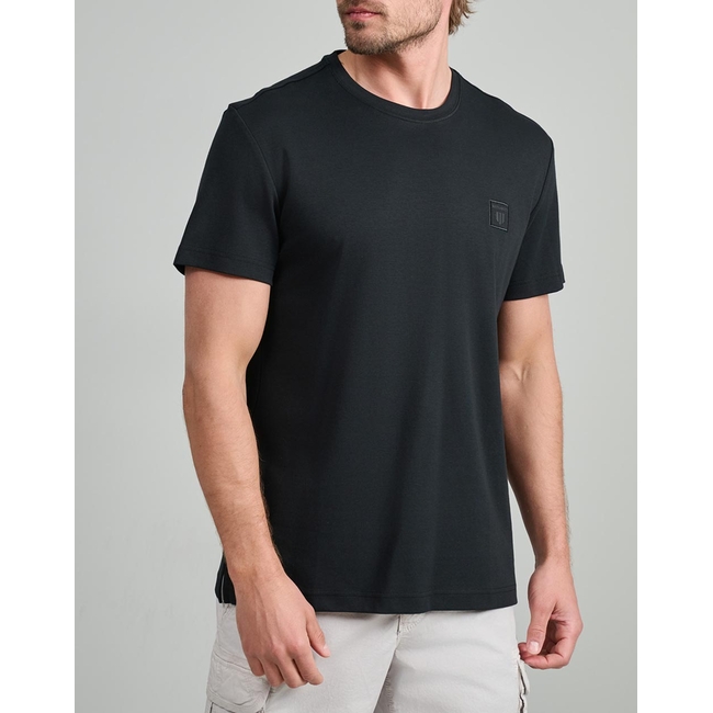 Product NAVY&GREEN V-NECK T-SHIRT base image