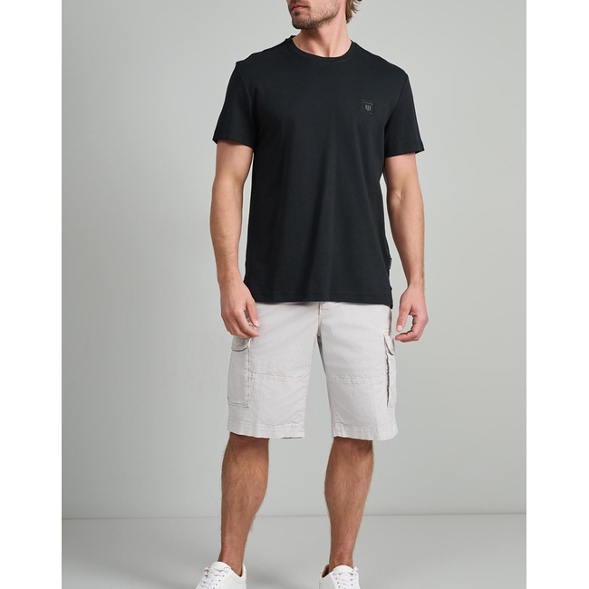 Product NAVY&GREEN V-NECK T-SHIRT base image