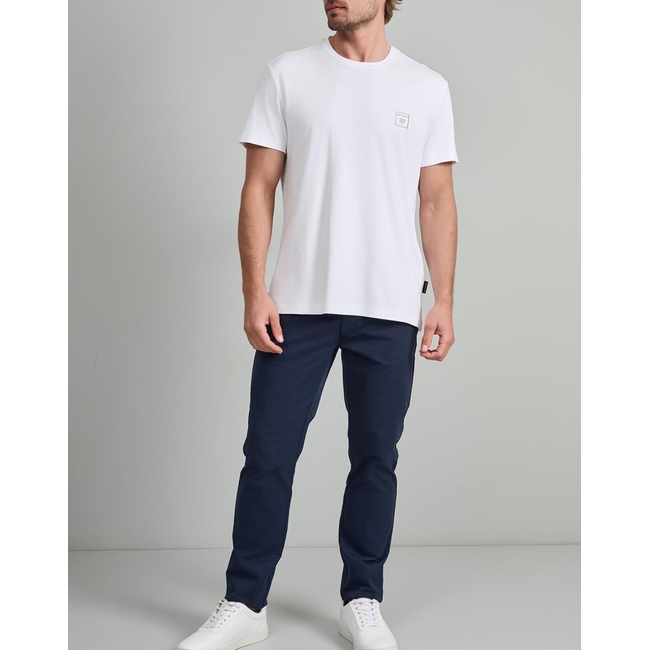 Product NAVY&GREEN V-NECK T-SHIRT base image
