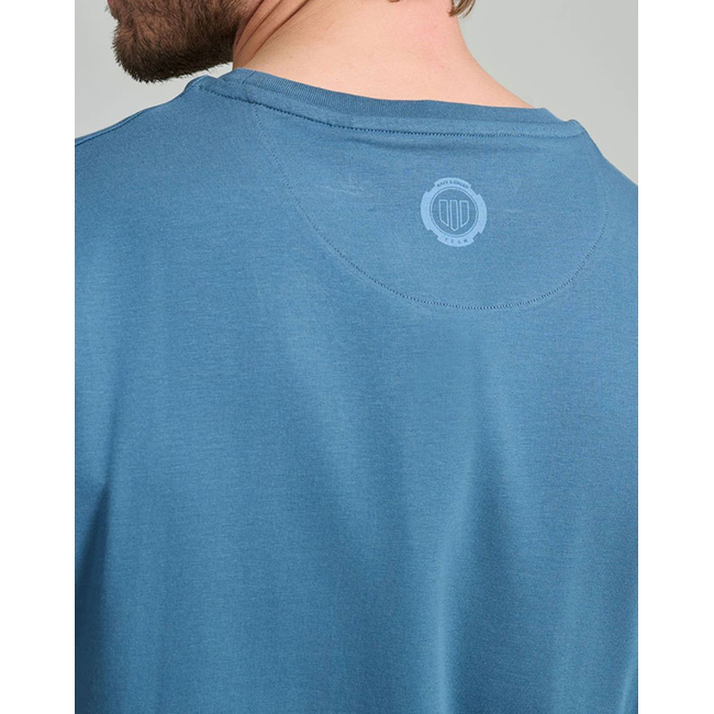 Product NAVY&GREEN V-NECK T-SHIRT base image