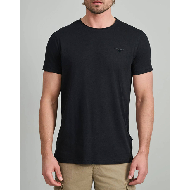 Product NAVY&GREEN ΜΠΛΟΥΖΑ ΛΑΙΜΟΚΟΨΗ base image