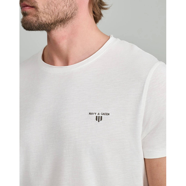 Product NAVY&GREEN ΜΠΛΟΥΖΑ ΛΑΙΜΟΚΟΨΗ base image