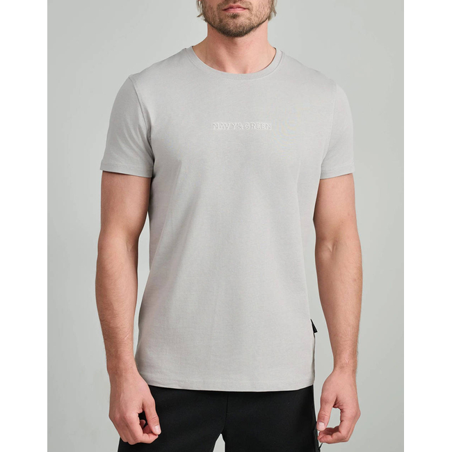 Product NAVY&GREEN V-NECK T-SHIRT base image