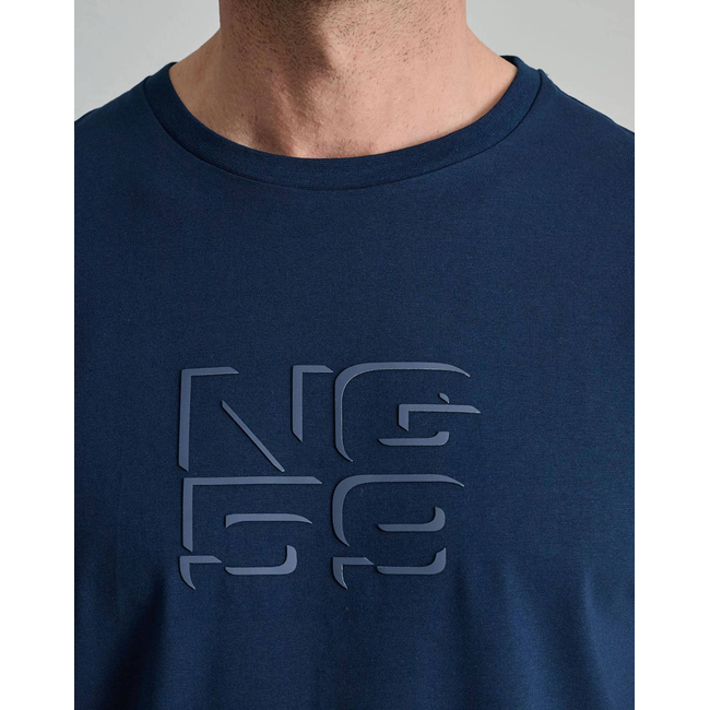 Product NAVY&GREEN ΜΠΛΟΥΖΑ ΛΑΙΜΟΚΟΨΗ base image