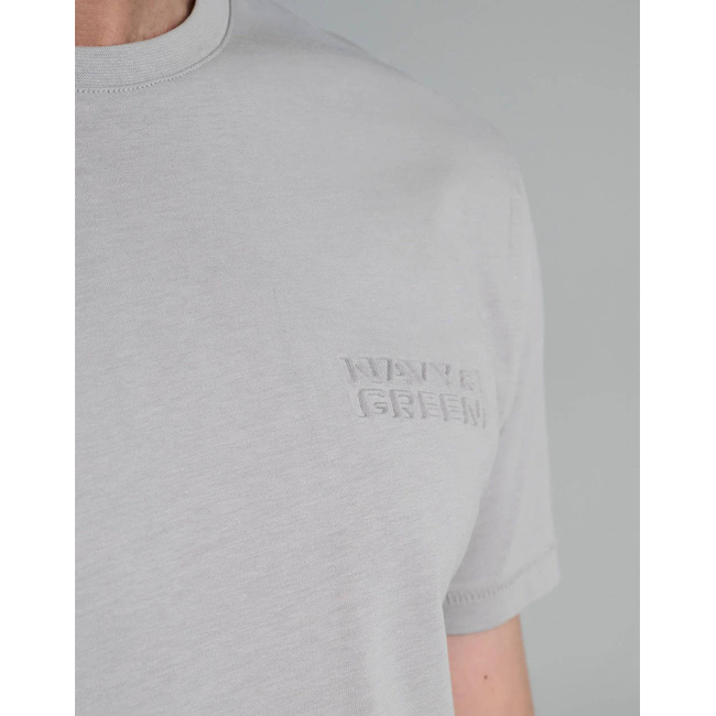 Product NAVY&GREEN V-NECK T-SHIRT base image
