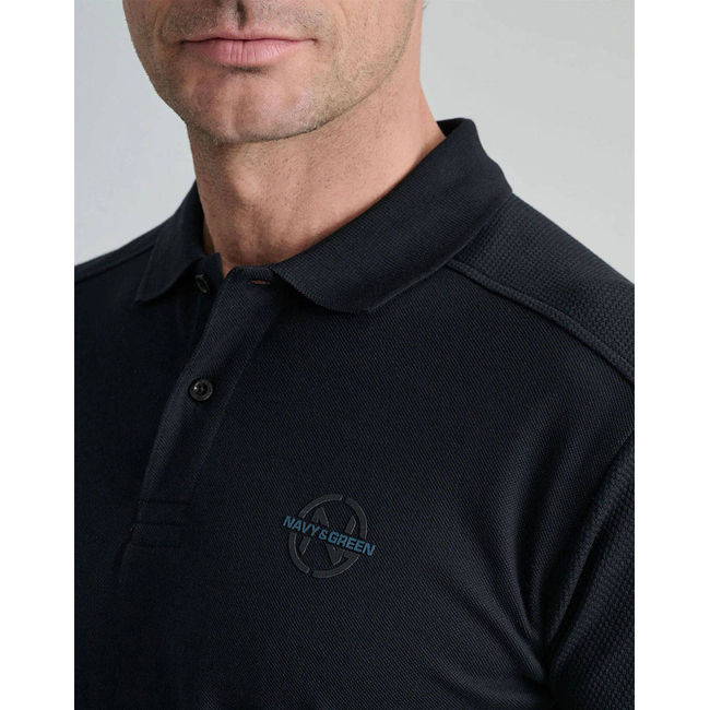 Product NAVY&GREEN POLO SHIRT base image