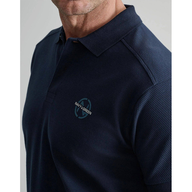 Product NAVY&GREEN POLO SHIRT base image