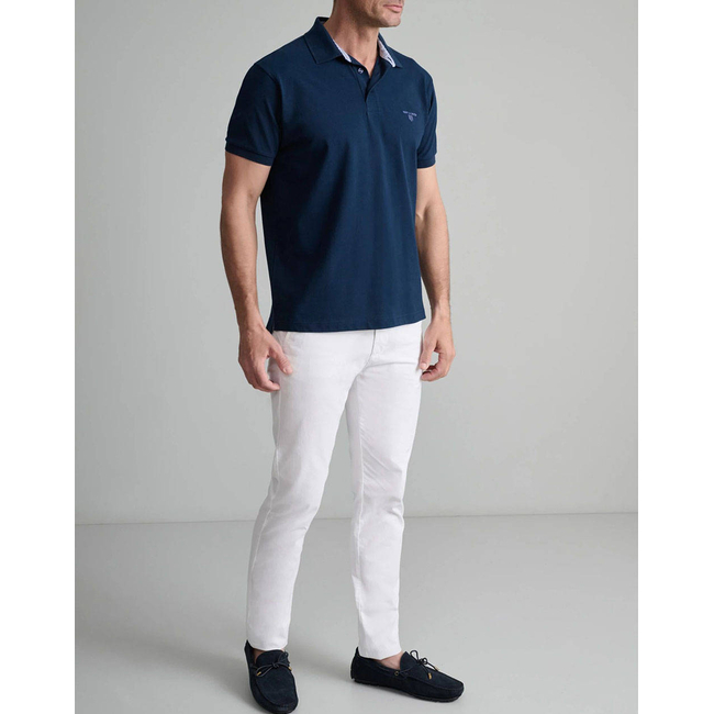 Product NAVY&GREEN POLO SHIRT base image