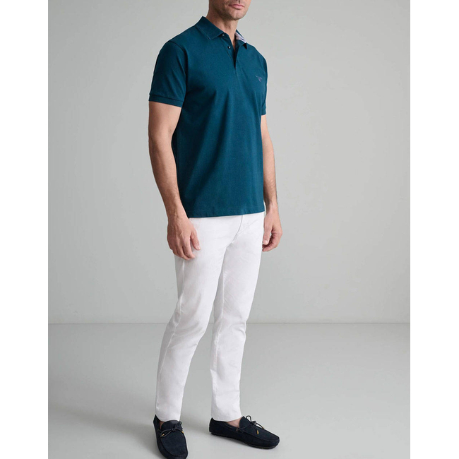 Product NAVY&GREEN POLO SHIRT base image