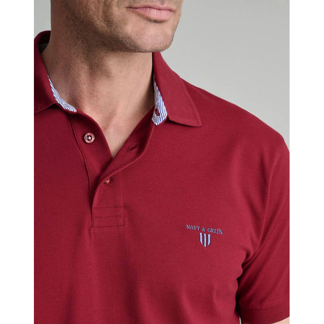 Product NAVY&GREEN POLO SHIRT base image