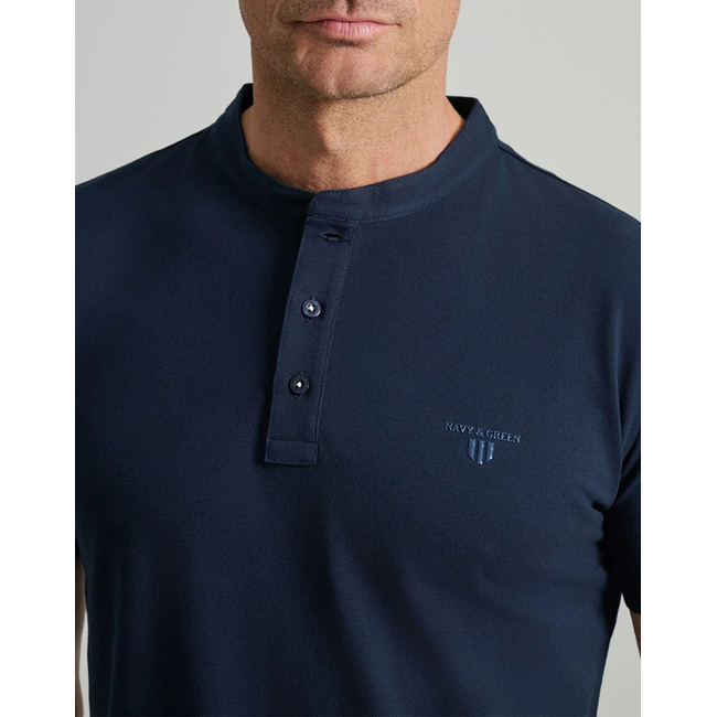 Product NAVY&GREEN ΜΠΛΟΥΖΑΚΙ ΜΕ ΚΟΥΜΠΙ, YOUNG LINE base image