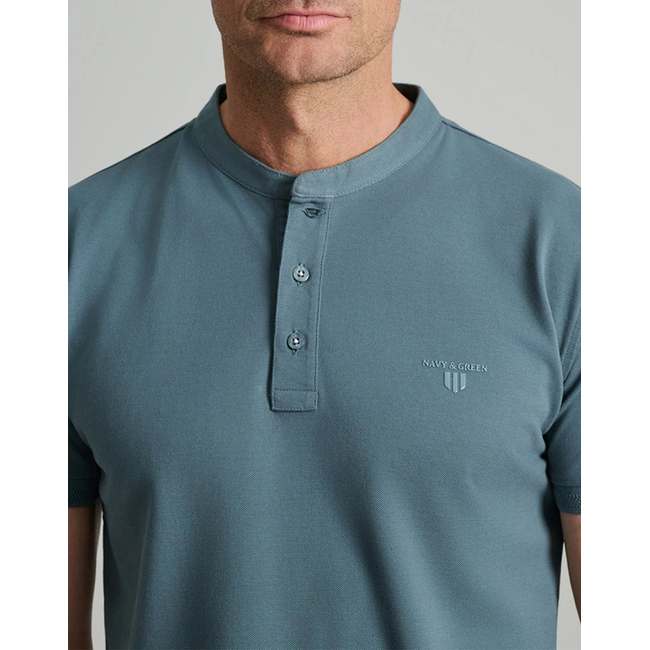 Product NAVY&GREEN ΜΠΛΟΥΖΑΚΙ ΜΕ ΚΟΥΜΠΙ, YOUNG LINE base image