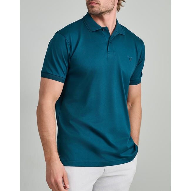 Product NAVY&GREEN POLO SHIRT base image
