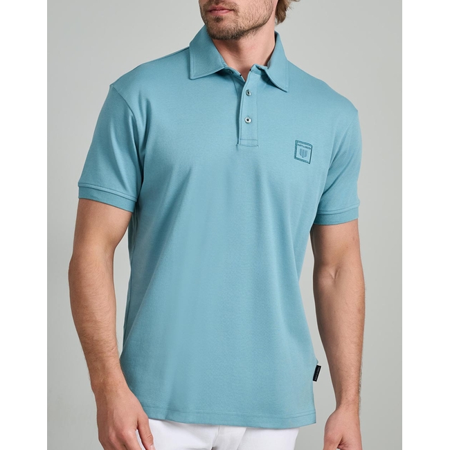 Product NAVY&GREEN POLO SHIRT base image