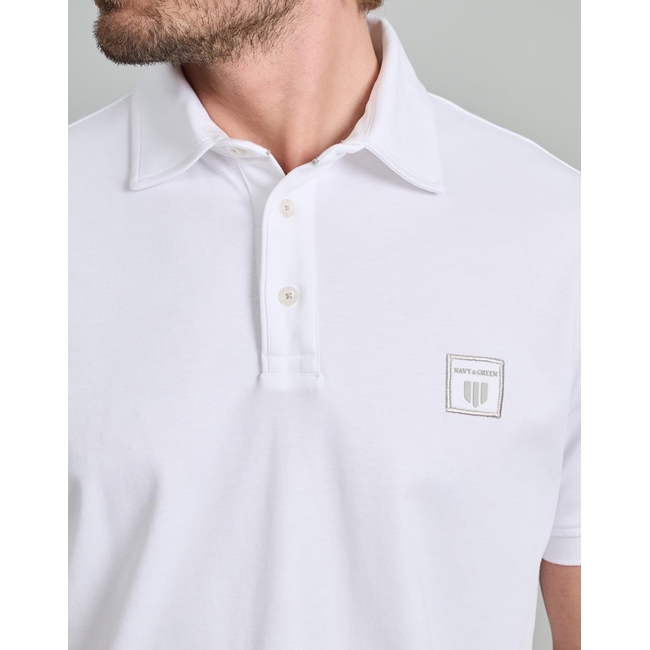 Product NAVY&GREEN POLO SHIRT base image