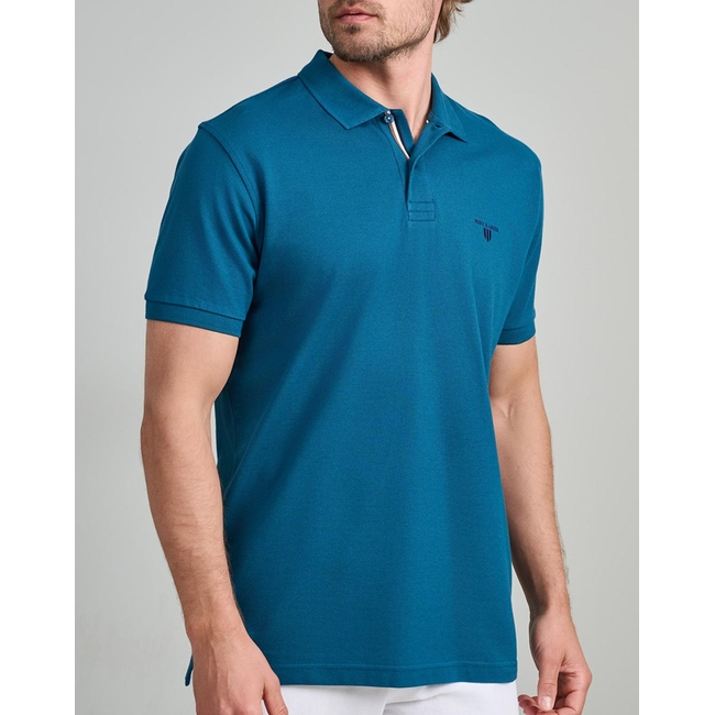 Product NAVY&GREEN POLO SHIRT base image