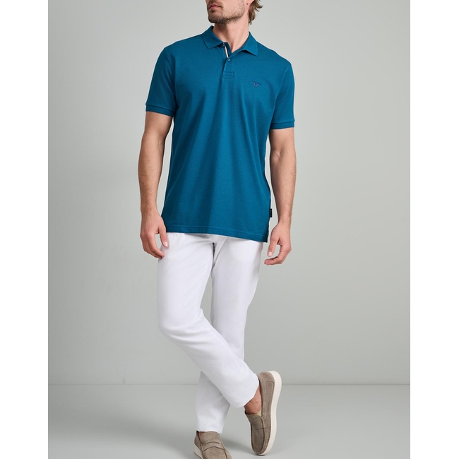 Product NAVY&GREEN POLO SHIRT base image