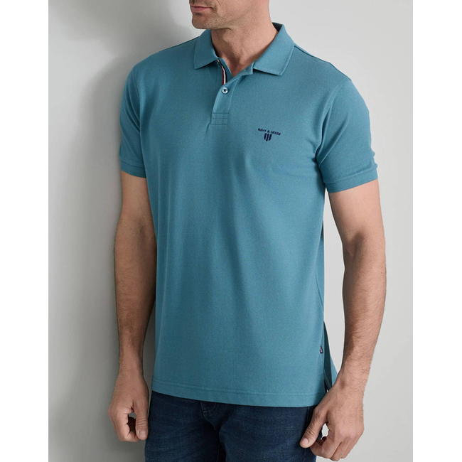 Product NAVY&GREEN POLO SHIRT base image