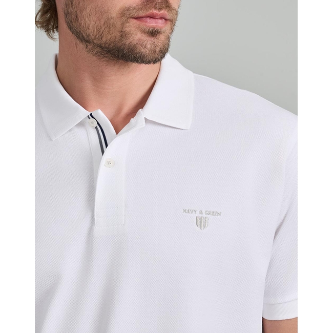 Product NAVY&GREEN POLO SHIRT base image